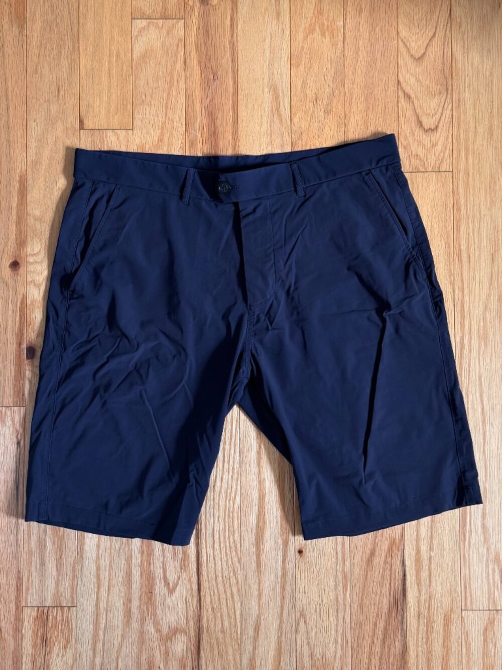 Greyson Men's Navy Blue Golf Shorts 10" Inseam Size 36